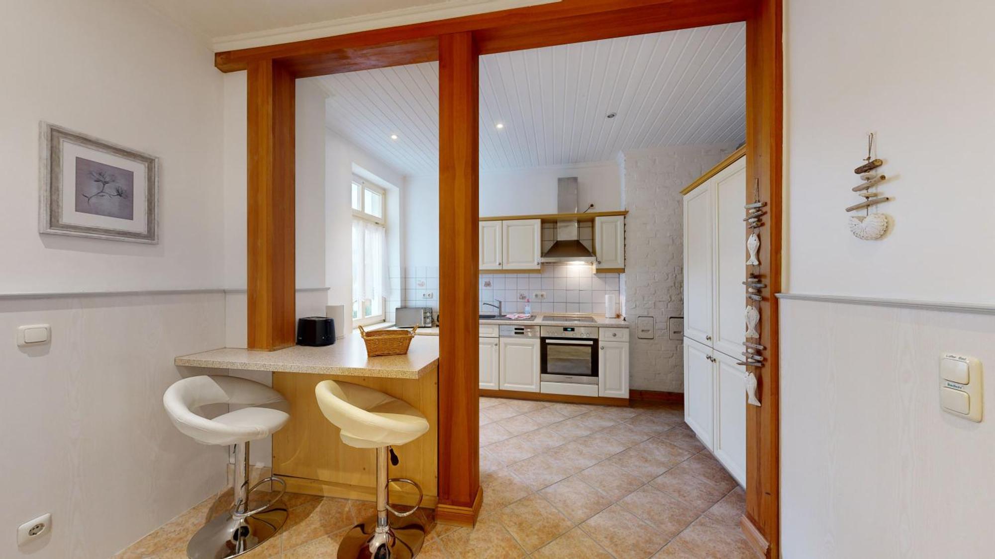 Strandnahe Fewo Mit Terrasse, Villa Vergissmeinnicht 01, Binz Esterno foto