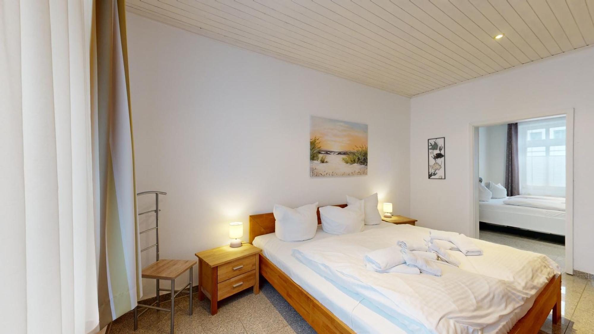 Strandnahe Fewo Mit Terrasse, Villa Vergissmeinnicht 01, Binz Esterno foto